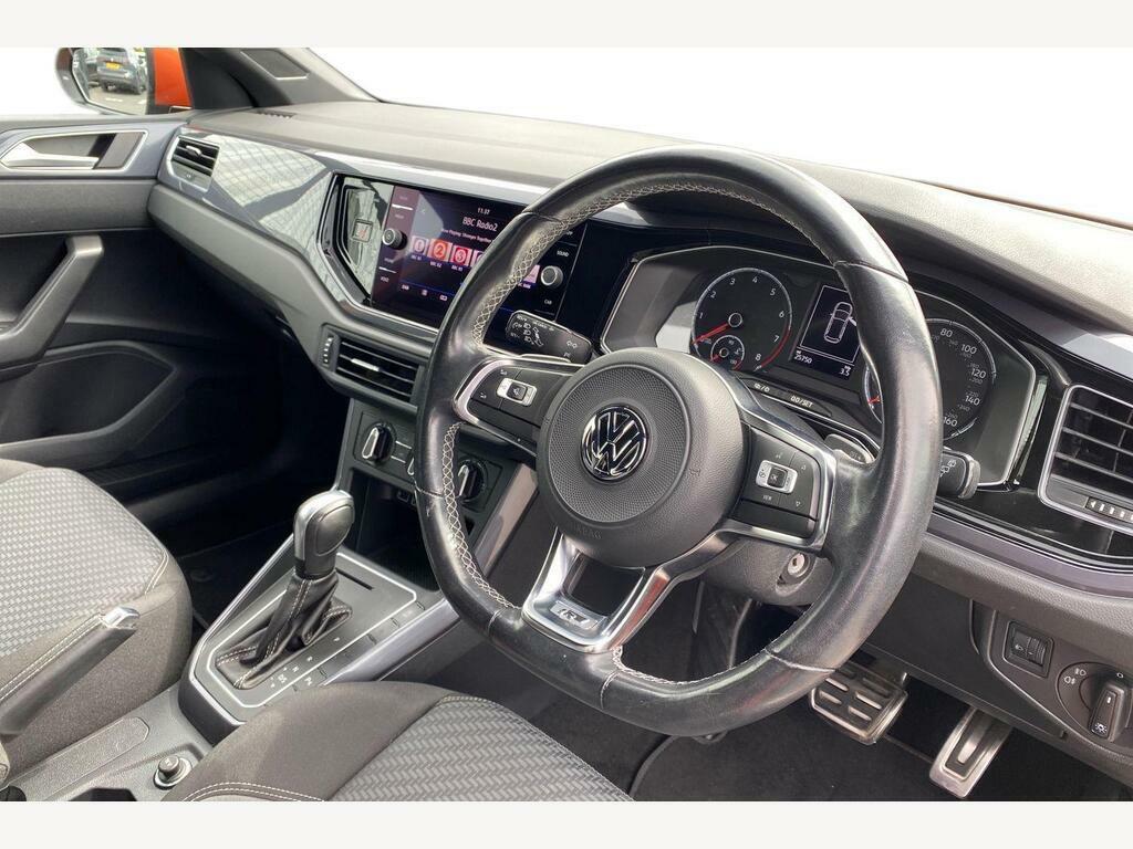 Volkswagen Polo 1.0 Tsi R-line Hatchback Dsg Euro 6 S AF21VFP Orange #6