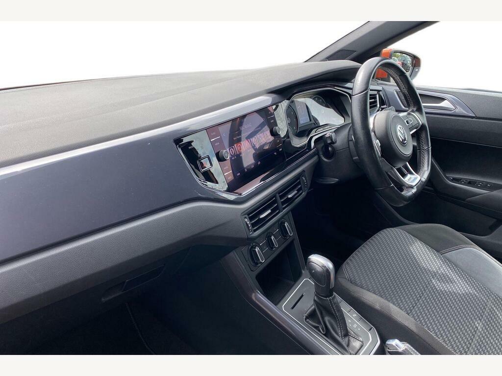 Volkswagen Polo 1.0 Tsi R-line Hatchback Dsg Euro 6 S AF21VFP Orange #2