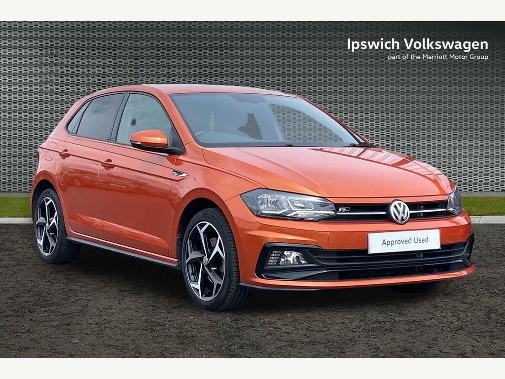 Volkswagen Polo 1.0 Tsi R-line Hatchback Dsg Euro 6 S Orange