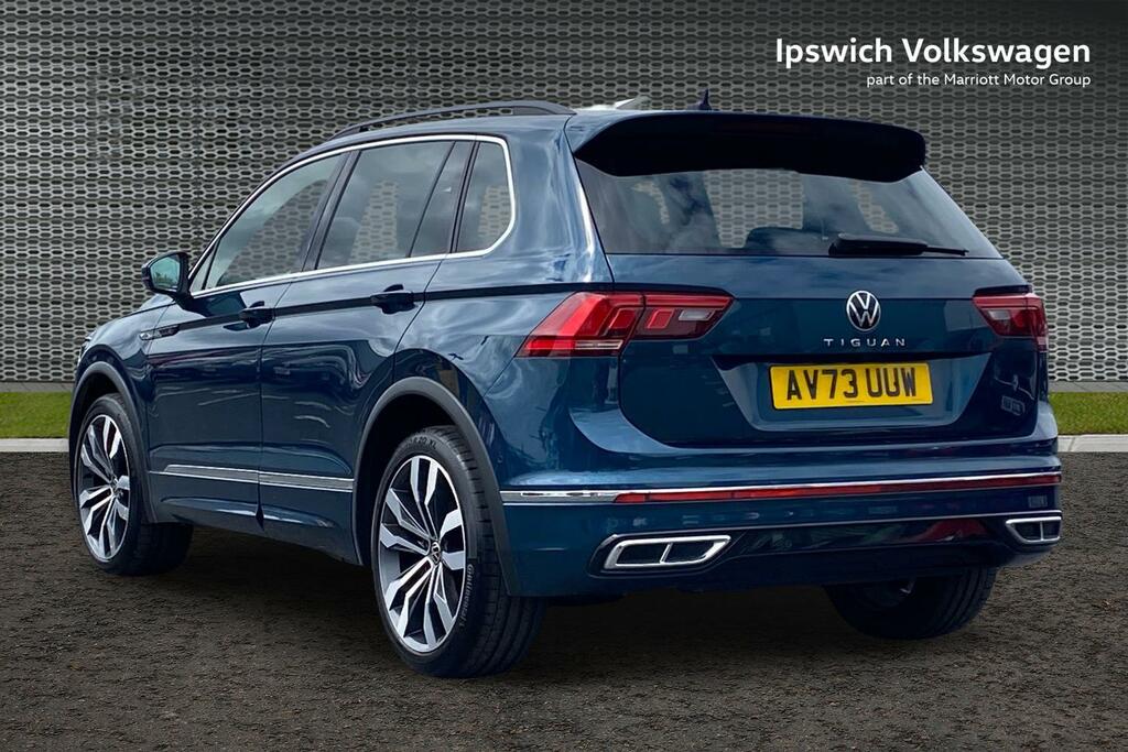 Volkswagen Tiguan 1.5 Tsi R-line Edition Dsg Euro 6 Ss AV73UUW Blue #3