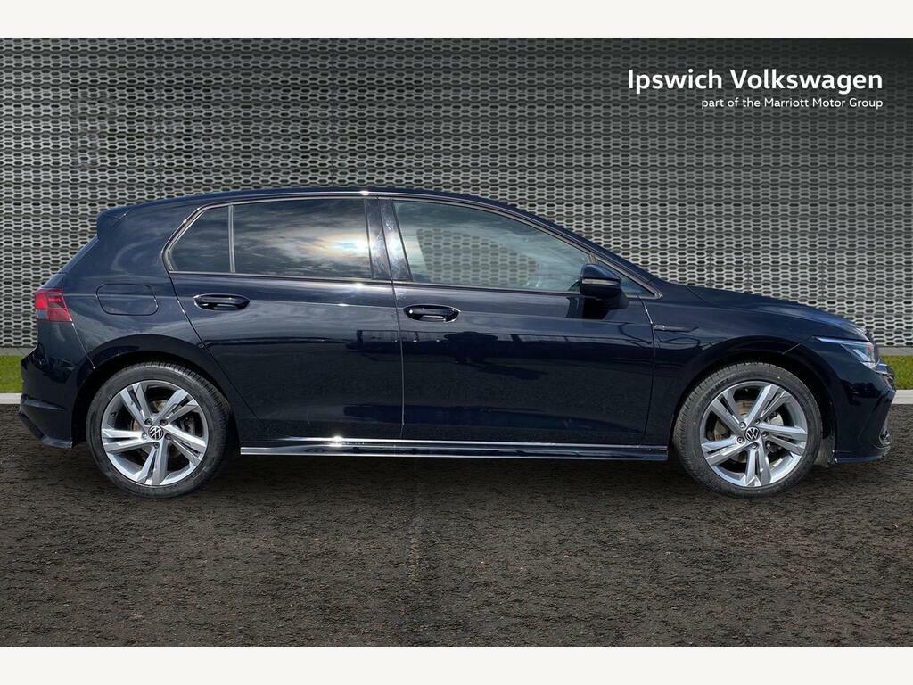Volkswagen Golf 1.5 Etsi Mhev R-line Dsg Euro 6 Ss GJ23TVV Black #4
