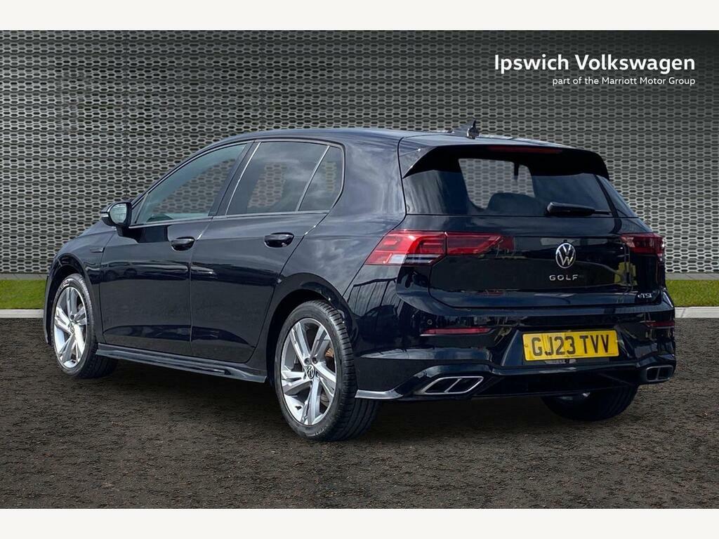 Volkswagen Golf 1.5 Etsi Mhev R-line Dsg Euro 6 Ss GJ23TVV Black #3