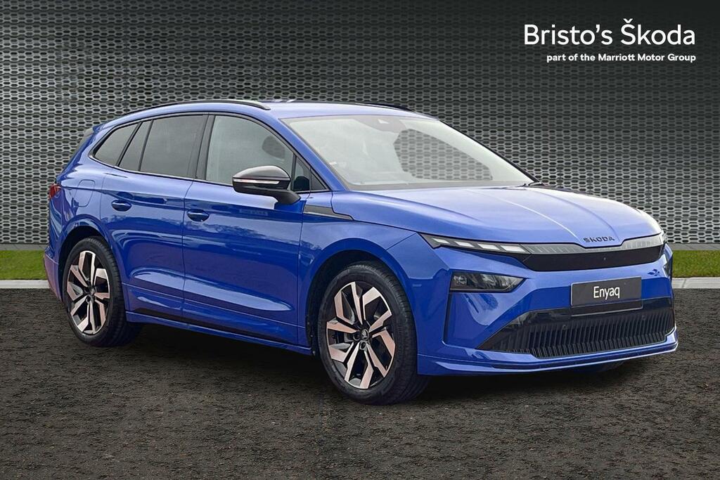 Skoda ENYAQ 82Kwh 85X Sportline Suv 4Wd 286 Blue