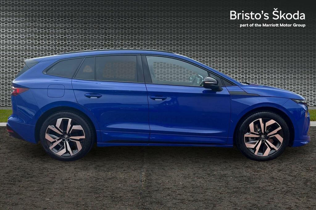 Skoda ENYAQ 82Kwh 85X Sportline Suv 4Wd 286 AV26OSA Blue #4