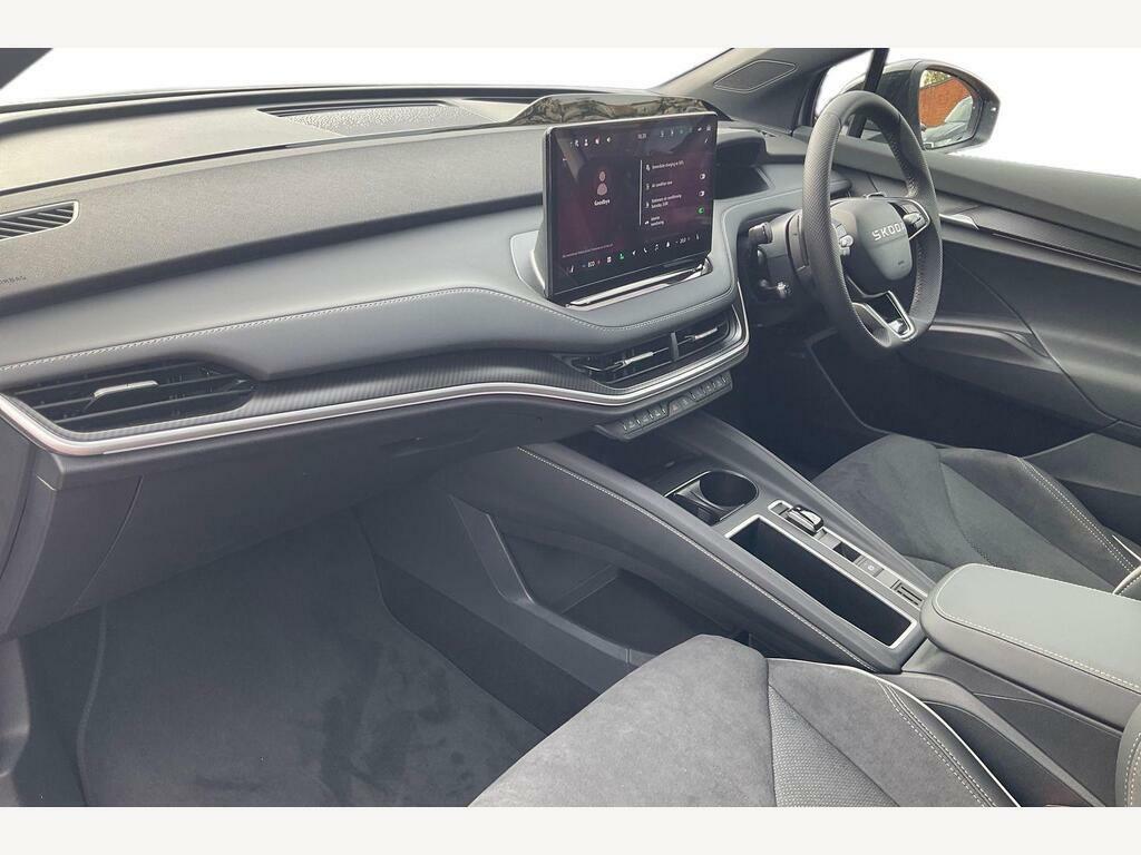 Skoda ENYAQ 82Kwh 85 Sportline Coupe Silver #2