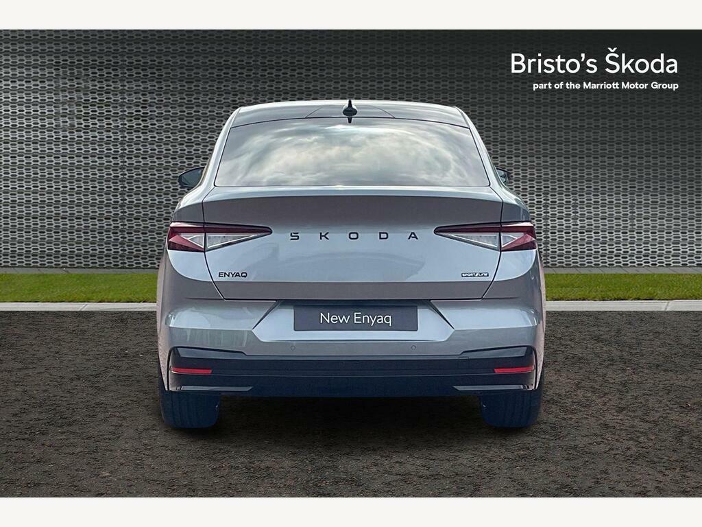 Skoda ENYAQ 82Kwh 85 Sportline Coupe Silver #6