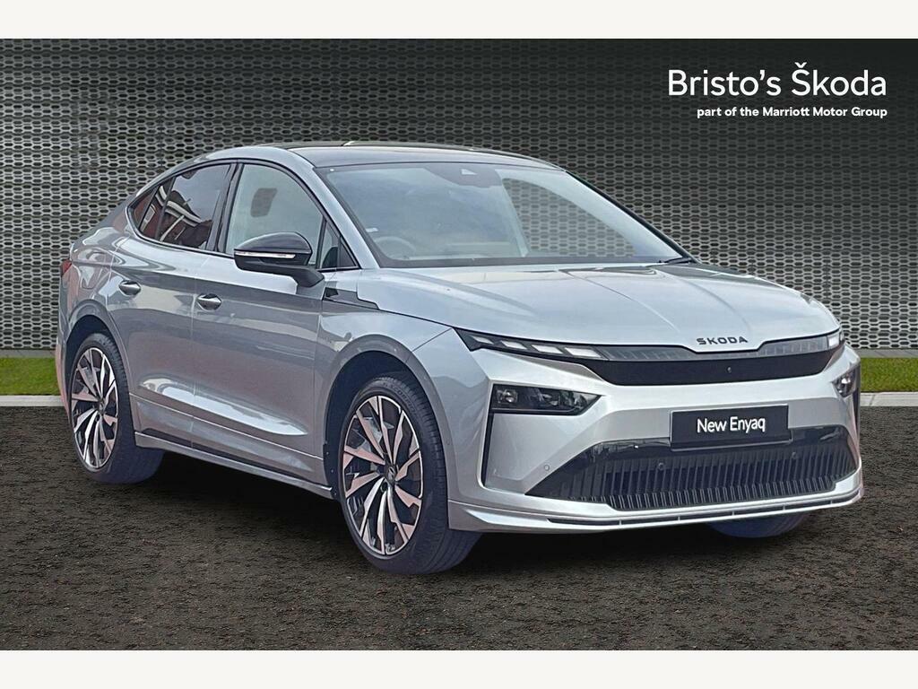 Skoda ENYAQ 82Kwh 85 Sportline Coupe Silver