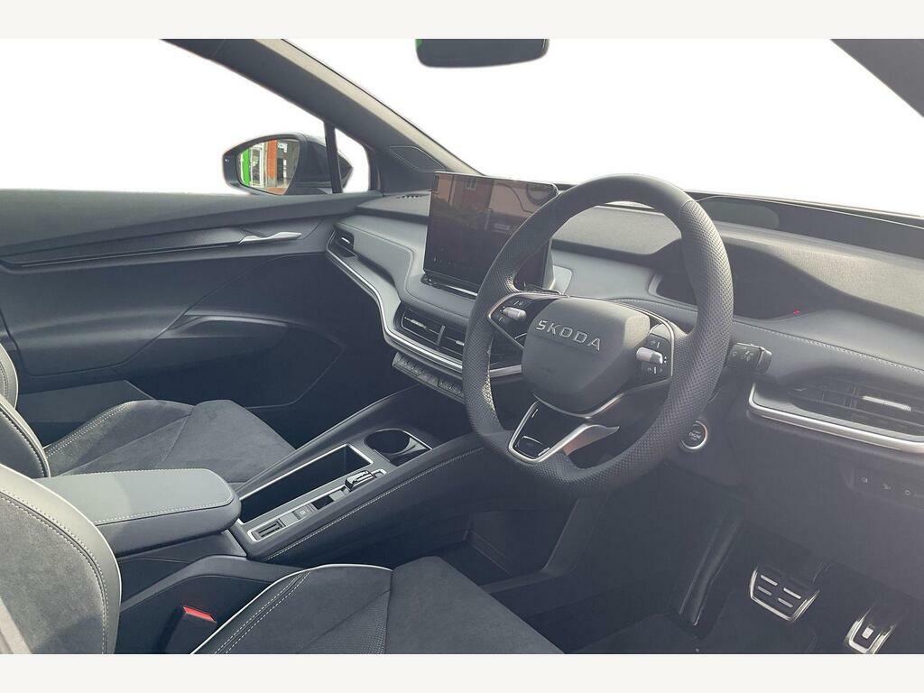 Skoda ENYAQ 82Kwh 85 Sportline Coupe Silver #4