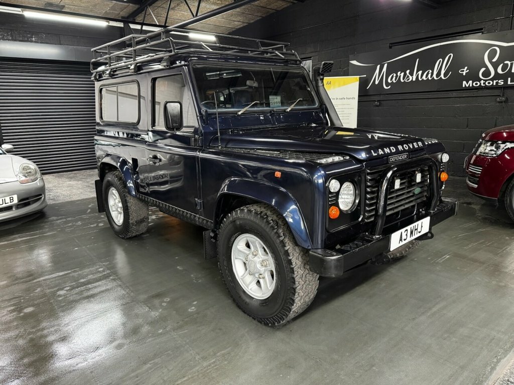 Land Rover Defender 90 4C Reg Dt Blue #19
