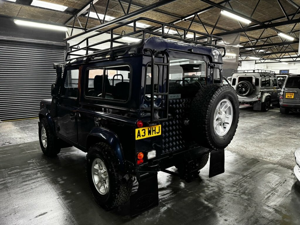 Land Rover Defender 90 4C Reg Dt Blue #9