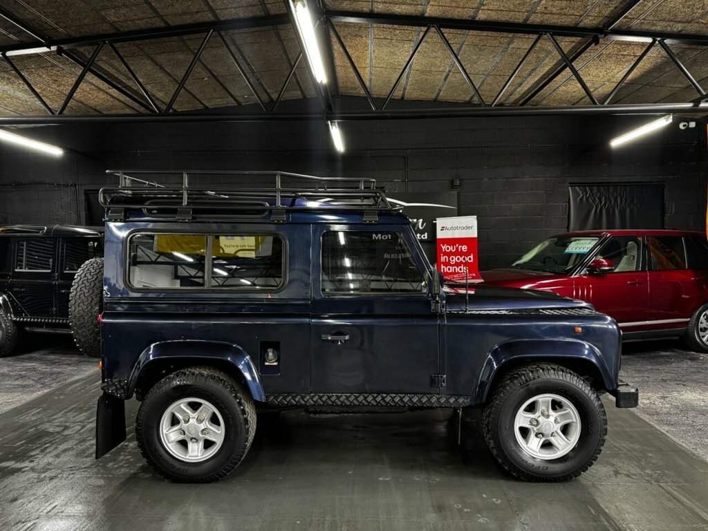 Land Rover Defender 90 4C Reg Dt Blue #1