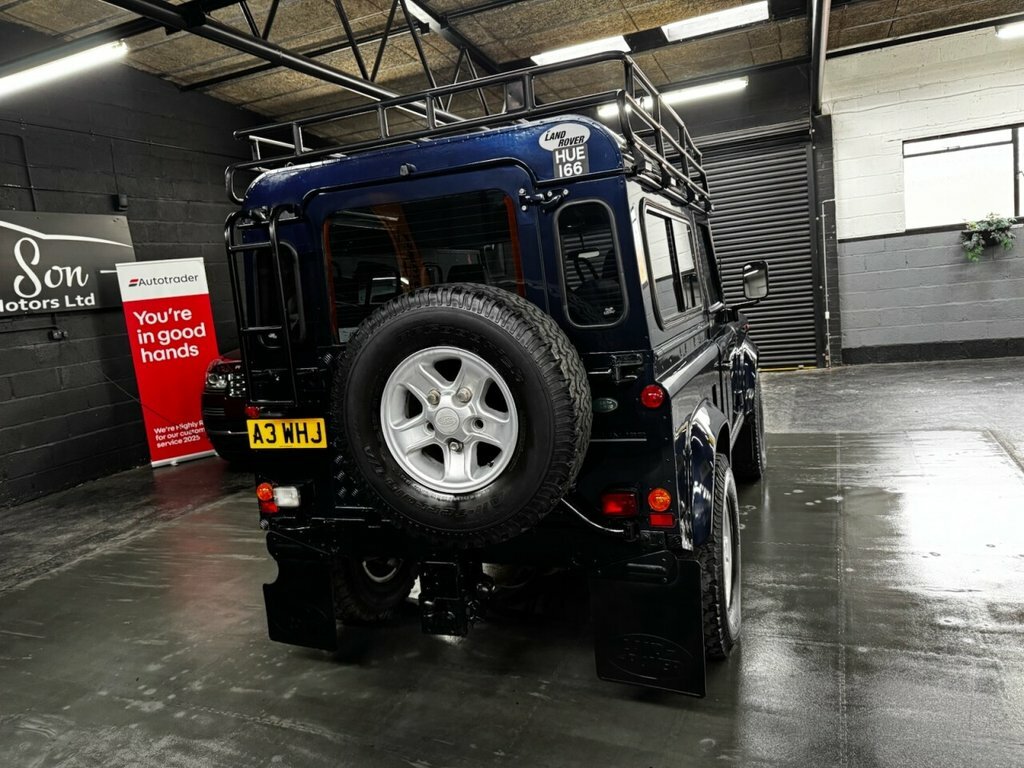 Land Rover Defender 90 4C Reg Dt Blue #4