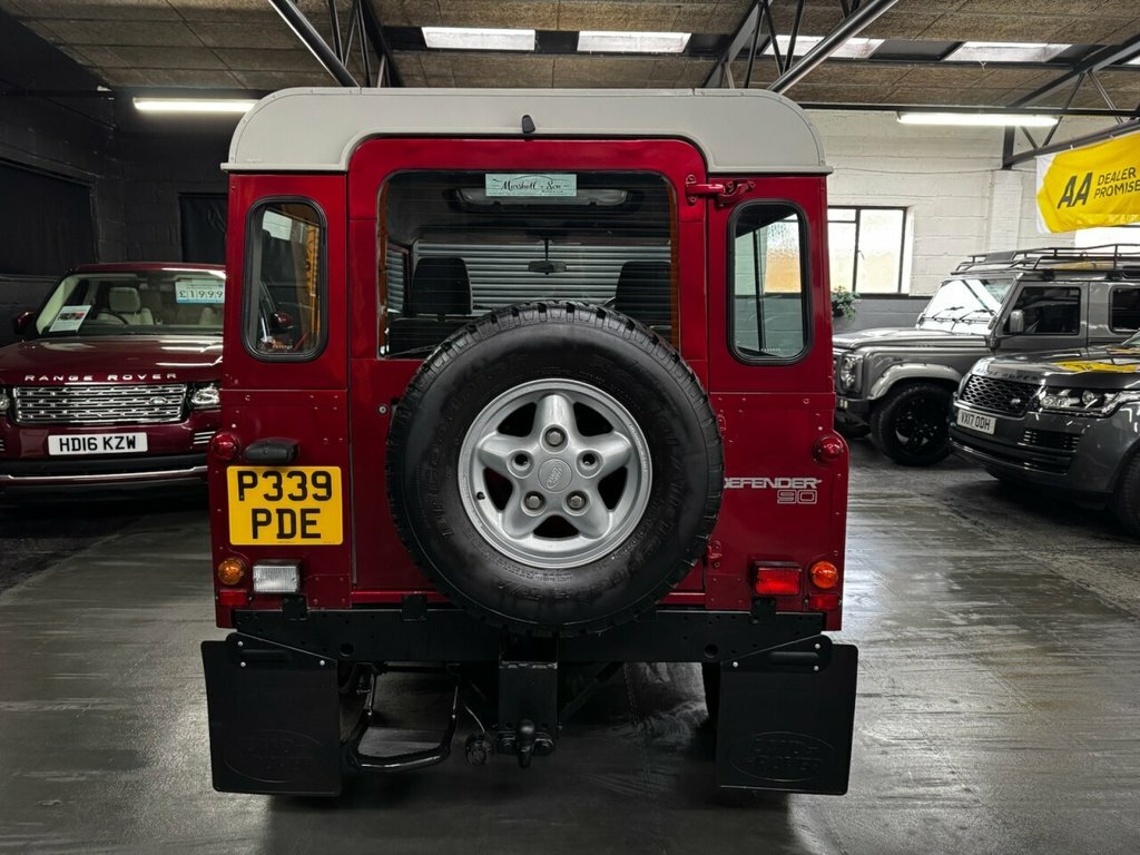 Land Rover Defender 90 Suv Red #6
