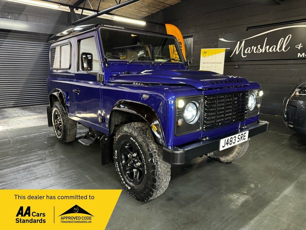 Land Rover Defender 90 Suv Blue