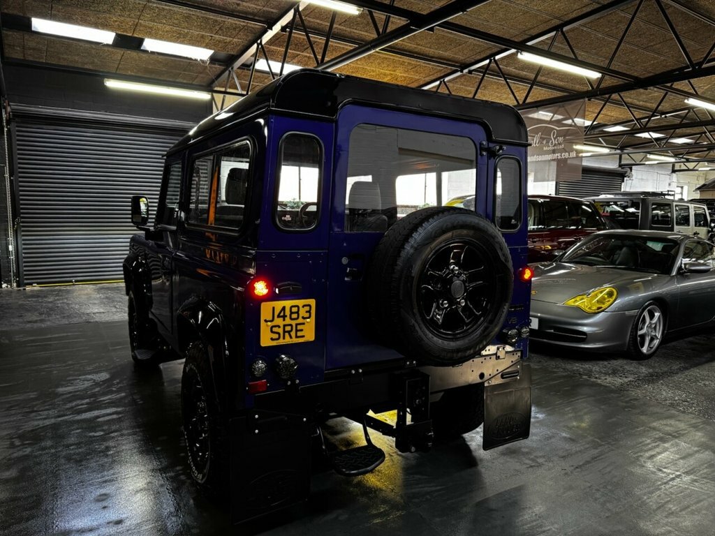 Land Rover Defender 90 Suv J483SRE Blue #4
