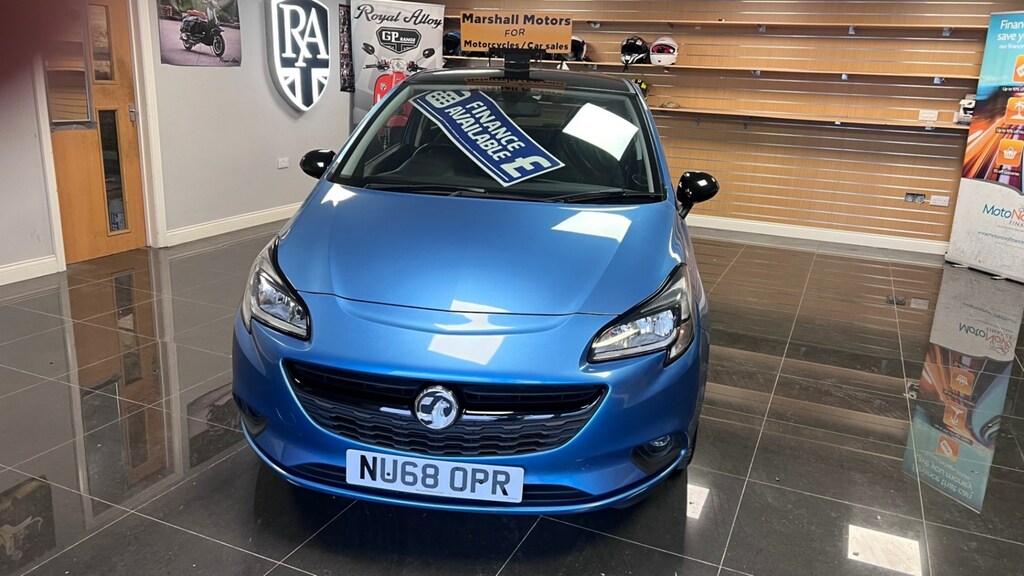 Vauxhall Corsa 1.4 75 Griffin NU68OPR Blue #3