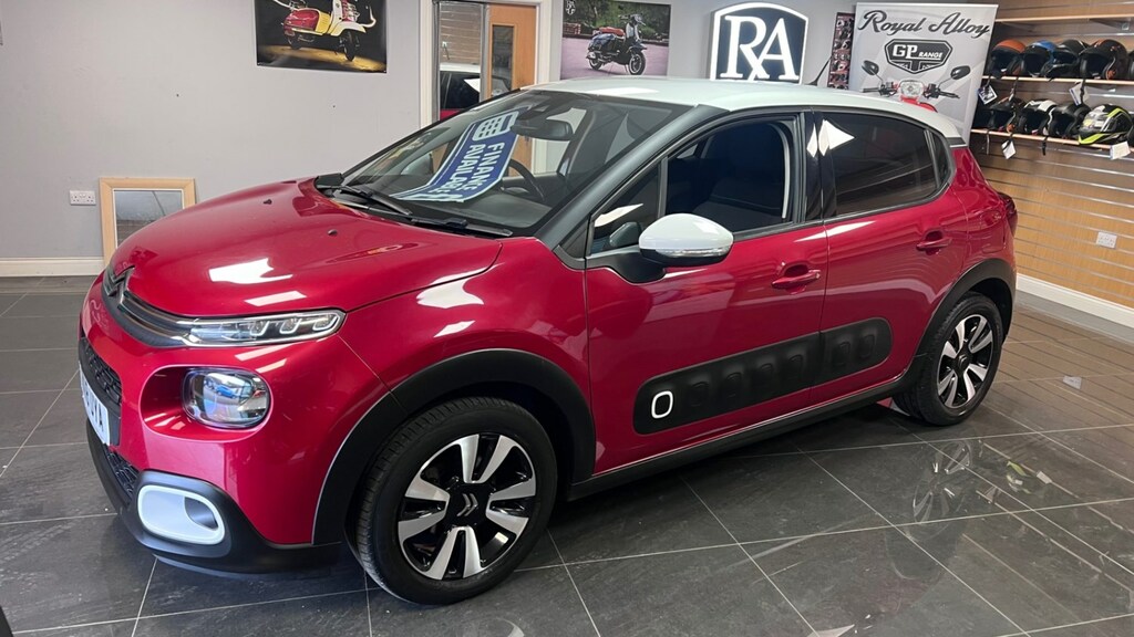 Citroen C3 1.2 Puretech 110 Flair 5Dr, 2 Prev Owners, Fsh, 12 Red