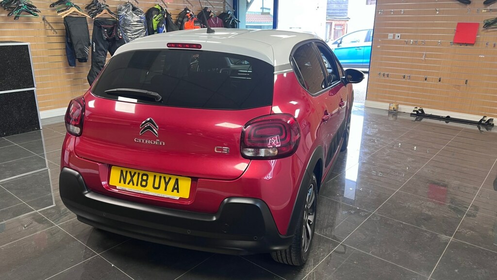 Citroen C3 1.2 Puretech 110 Flair 5Dr, 2 Prev Owners, Fsh, 12 NX18UYA Red #3