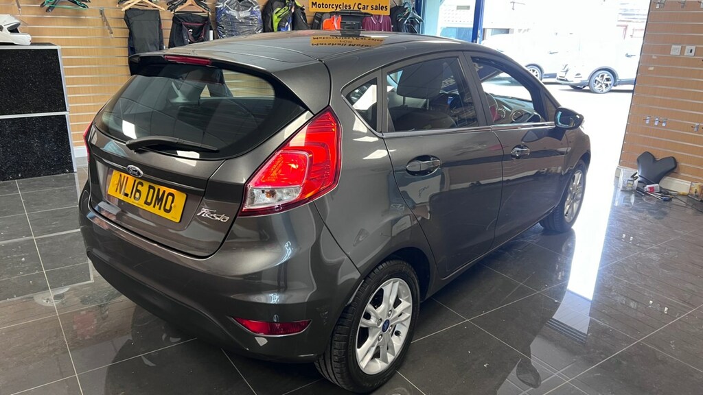 Ford Fiesta 1.25 82 Zetec 2 Owners Fsh With 10 Stamps Spar NL16DMO Grey #3