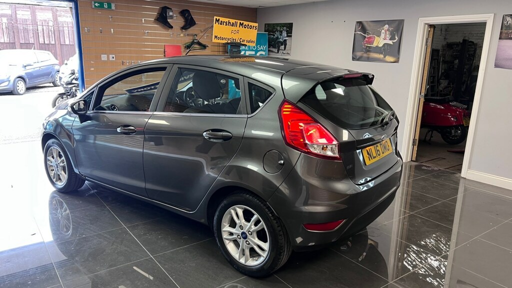 Ford Fiesta 1.25 82 Zetec 2 Owners Fsh With 10 Stamps Spar NL16DMO Grey #6