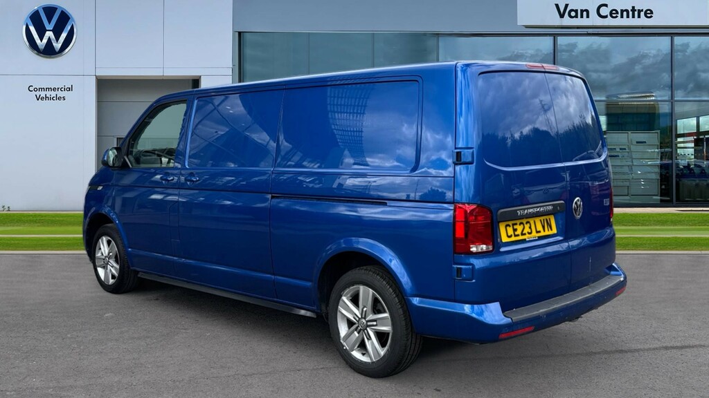 Volkswagen Transporter Transporter 2.0 Tdi 150 Highline Van Dsg CE23LVN Blue #3