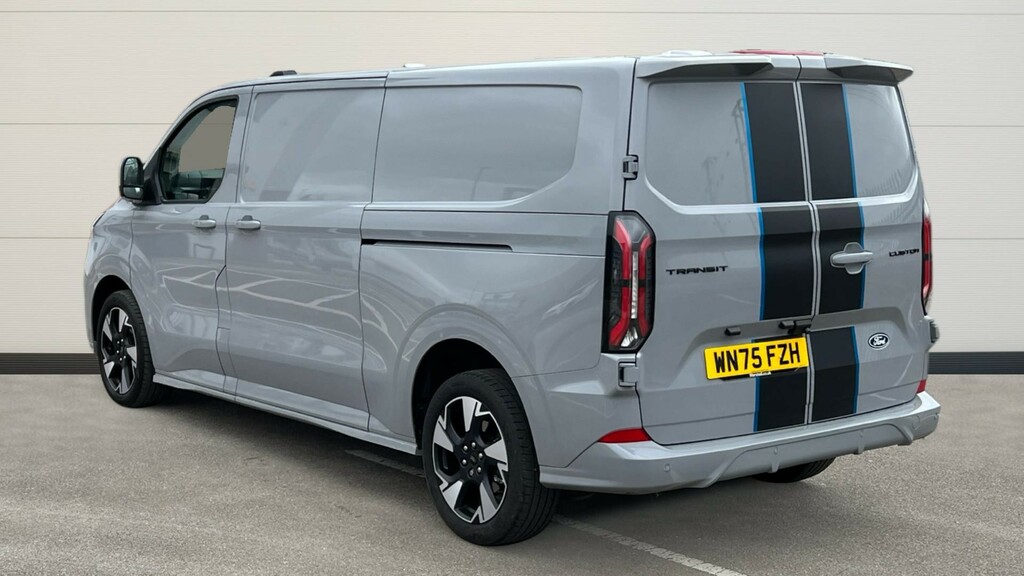 Ford Transit Custom Transit Custom 2.0 Ecoblue 170Ps H1 Van Sport WN75FZH Grey #2
