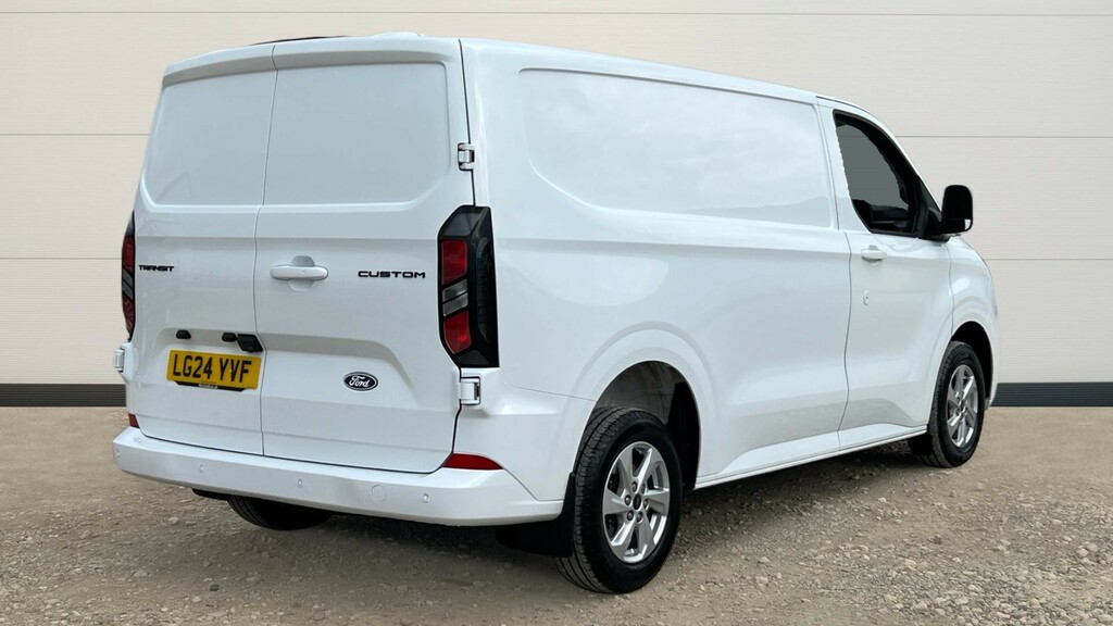 Ford Transit Custom Transit Custom 2.0 Ecoblue 136Ps H1 Van Limited LG24YVF White #3