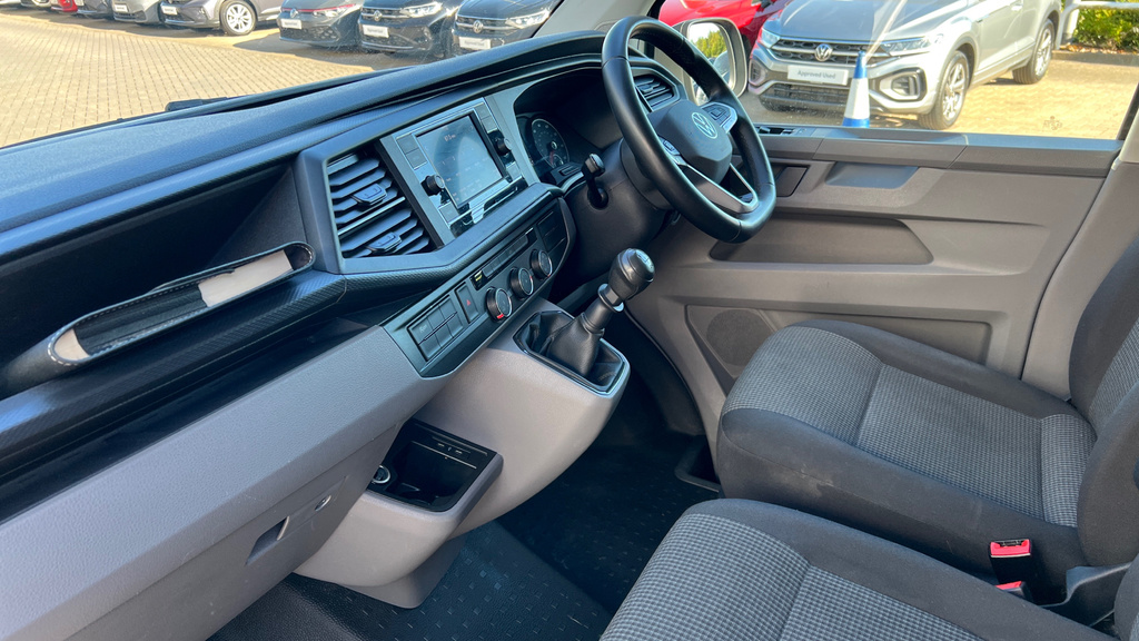 Volkswagen Transporter Transporter 2.0 Tdi 110 Startline Van GF23NAO Silver #2