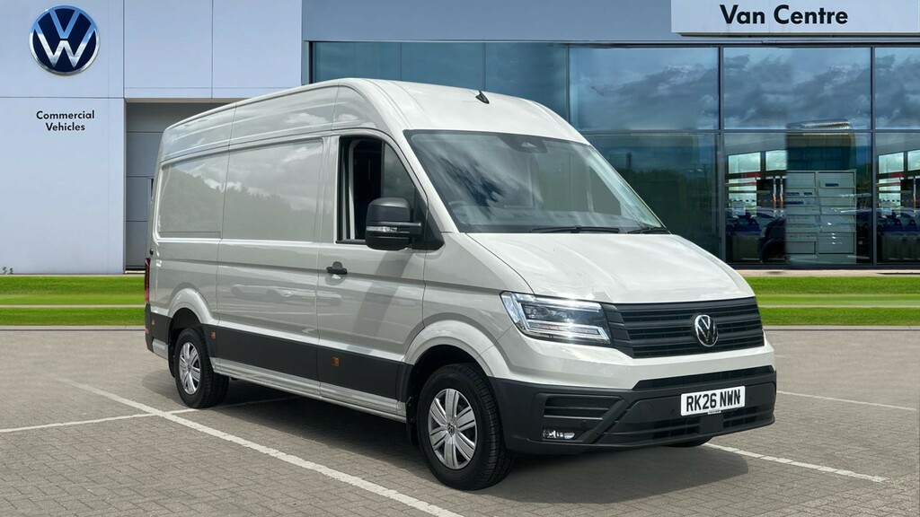Volkswagen Crafter Cr35 Panel Van Commerce Plus Mwb 177 Ps 2.0 Tdi 8S Grey