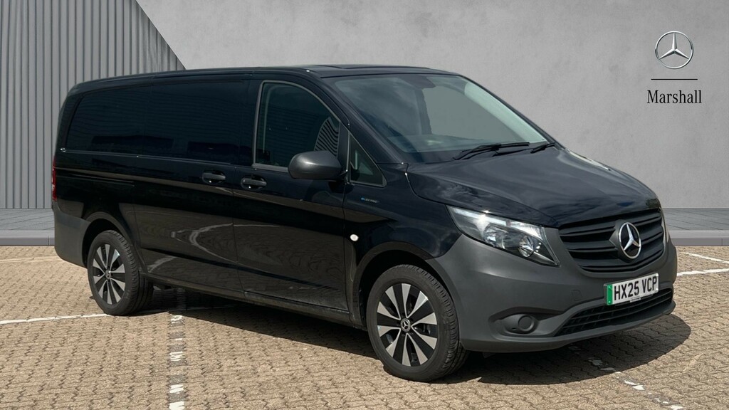 Mercedes-Benz eVito Vito 85Kw 66Kwh Progressive Van Black