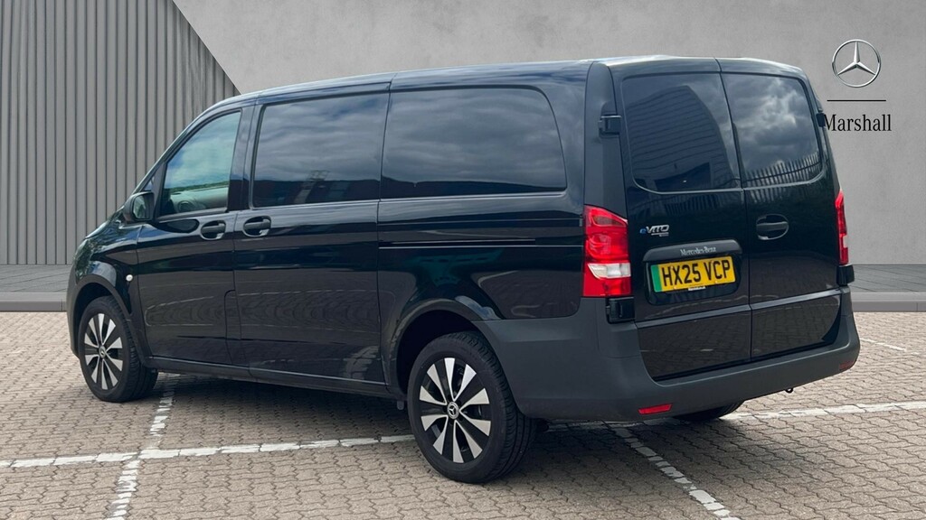 Mercedes-Benz eVito Vito 85Kw 66Kwh Progressive Van Black #2