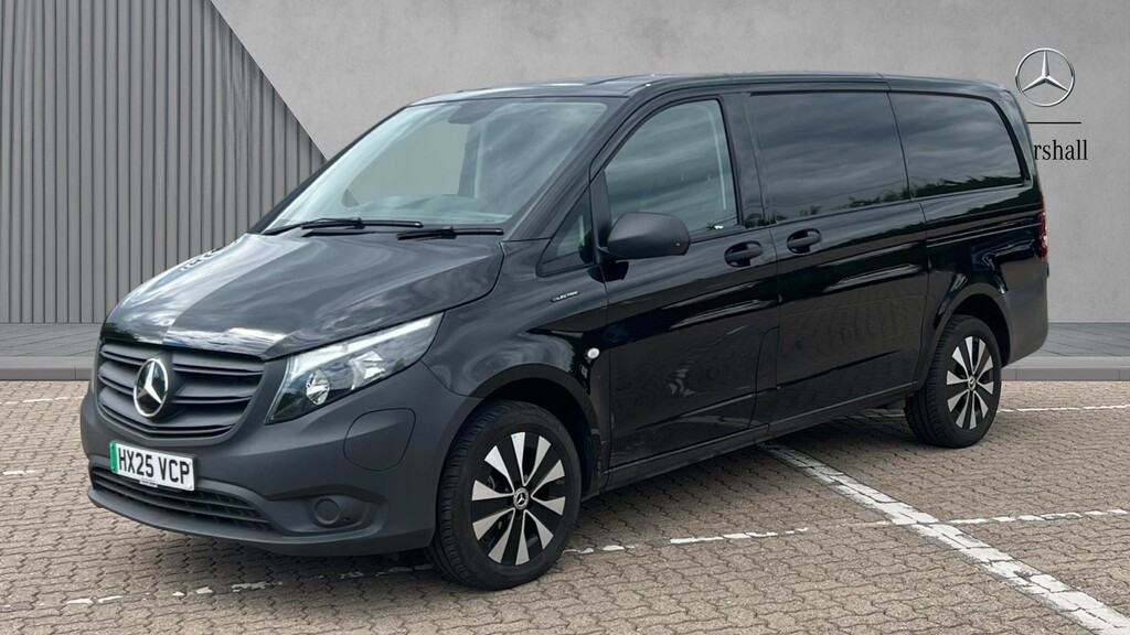 Mercedes-Benz eVito Vito 85Kw 66Kwh Progressive Van Black #4