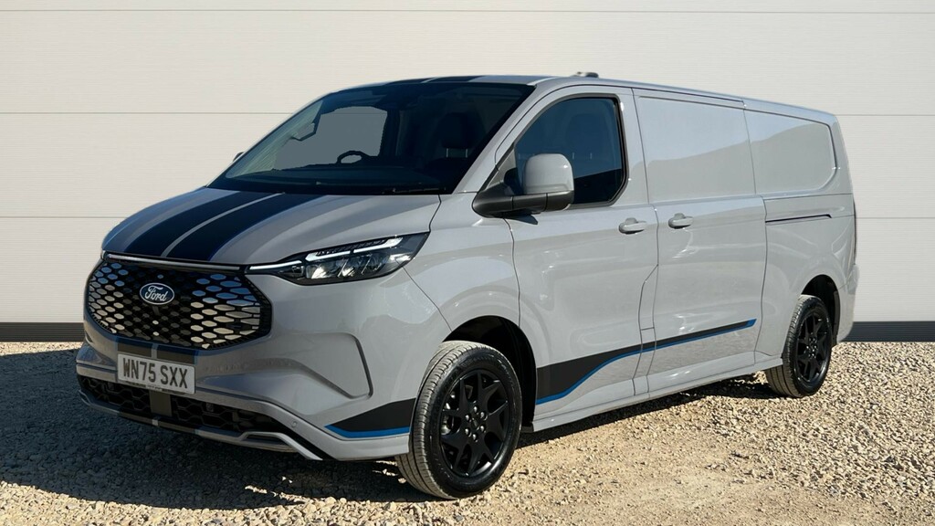 Ford Transit Custom Transit Custom 160Kw 65Kwh H1 Van Sport WN75SXX Grey #3