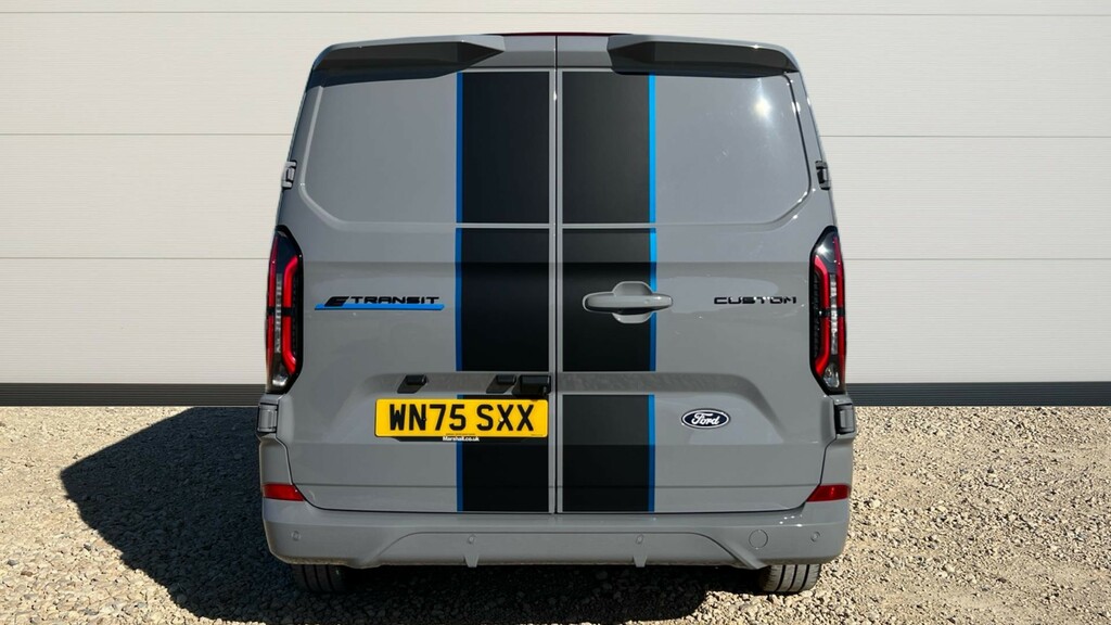 Ford Transit Custom Transit Custom 160Kw 65Kwh H1 Van Sport WN75SXX Grey #6