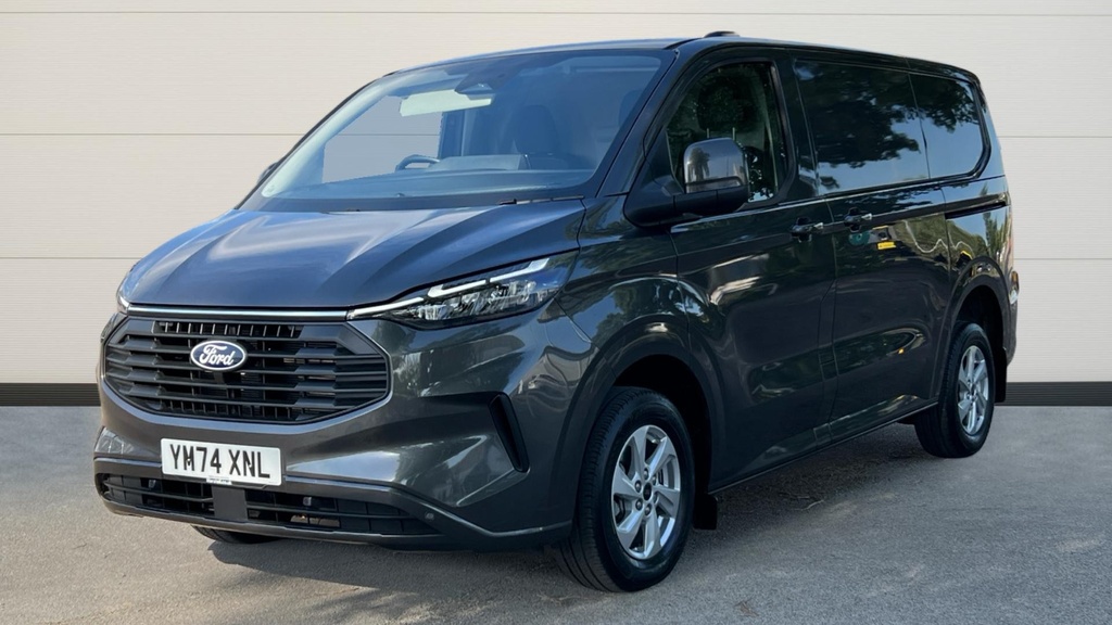 Ford Transit Custom Transit Custom 2.0 Ecoblue 136Ps H1 Van Limited YM74XNL Grey #3
