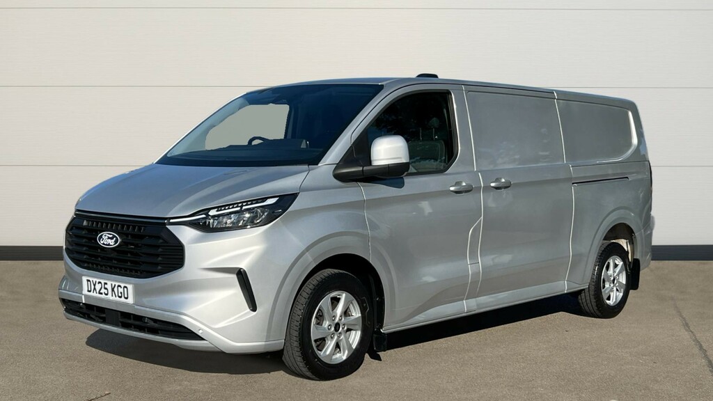 Ford Transit Custom Transit Custom 2.0 Ecoblue 136Ps H1 Van Limited Au DX25KGO Silver #3