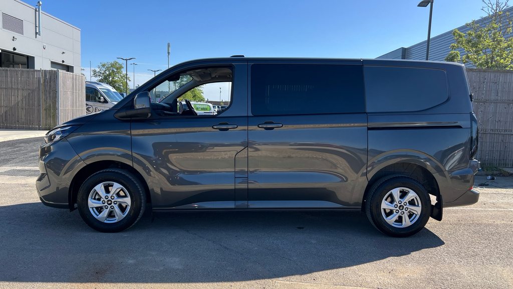 Ford Transit Custom Transit Custom 2.0 Ecoblue 136Ps H1 Double Cab Van WN75HFD Grey #4