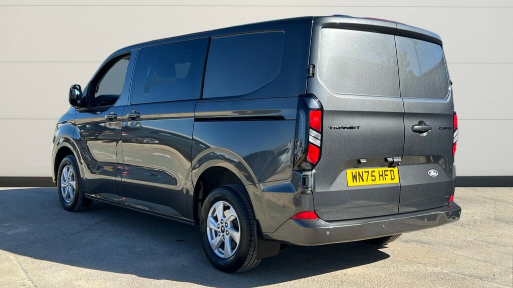 Ford Transit Custom Transit Custom 2.0 Ecoblue 136Ps H1 Double Cab Van WN75HFD Grey #5