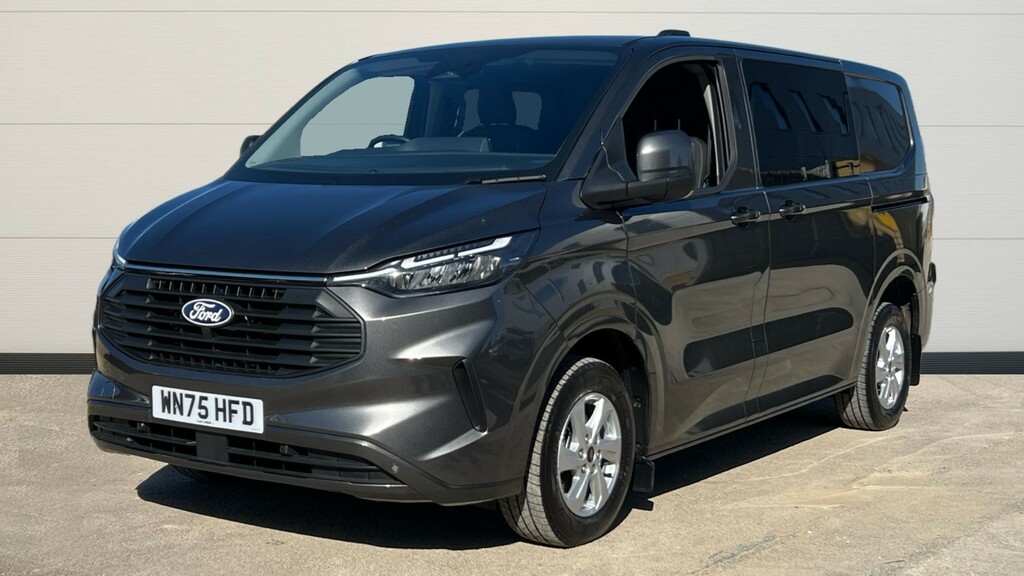 Ford Transit Custom Transit Custom 2.0 Ecoblue 136Ps H1 Double Cab Van WN75HFD Grey #3