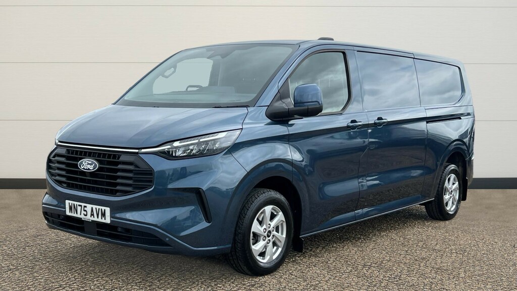 Ford Transit Custom Transit Custom 2.0 Ecoblue 136Ps H1 Van Limited Au WN75AVM Blue #3