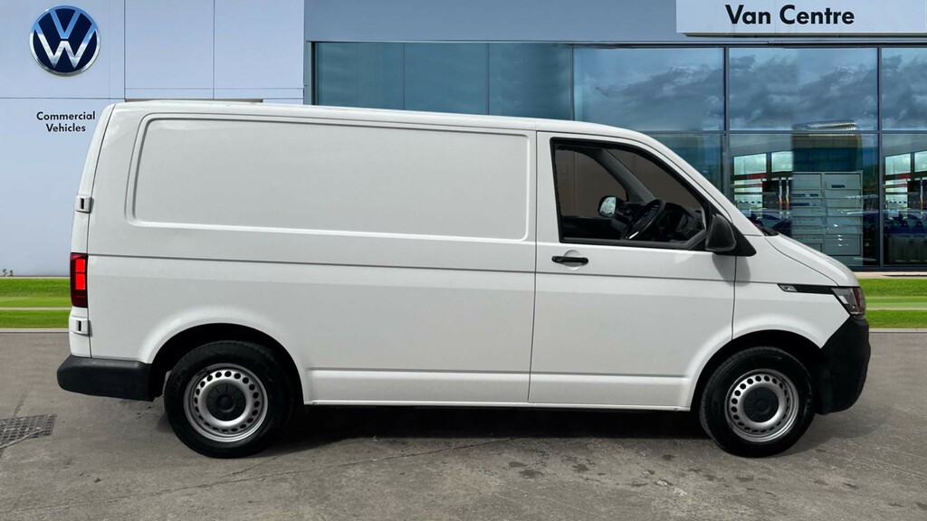 Volkswagen Transporter Transporter 2.0 Tdi 110 Startline Van BK72VBL White #4