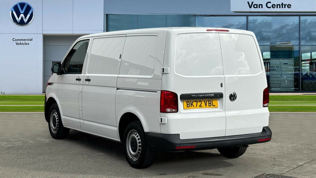 Volkswagen Transporter Transporter 2.0 Tdi 110 Startline Van BK72VBL White #3