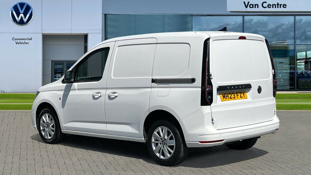 Volkswagen Caddy Caddy 2.0 Tdi 102Ps Commerce Pro Van MH23FZY White #3
