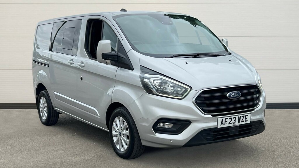 Ford Transit Custom Transit Custom 2.0 Ecoblue 130Ps Low Roof Dcab Li Silver