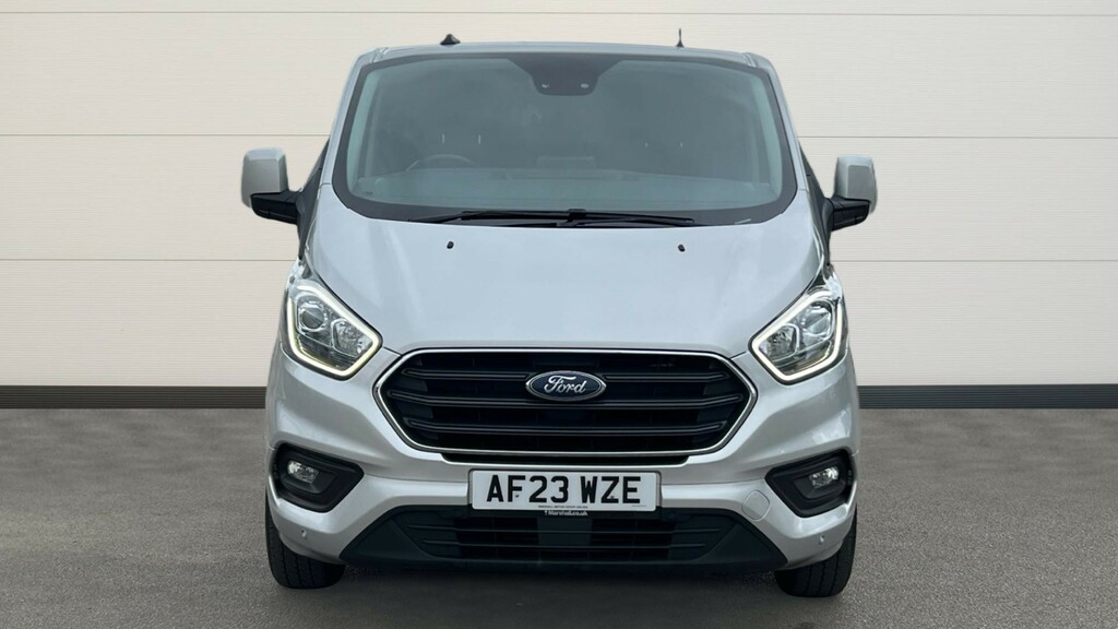 Ford Transit Custom Transit Custom 2.0 Ecoblue 130Ps Low Roof Dcab Li AF23WZE Silver #2