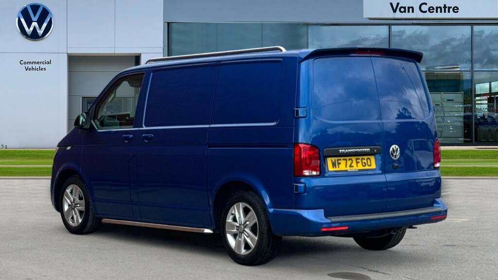 Volkswagen Transporter Transporter 2.0 Tdi 150 Highline Van Dsg WF72FGO Blue #3
