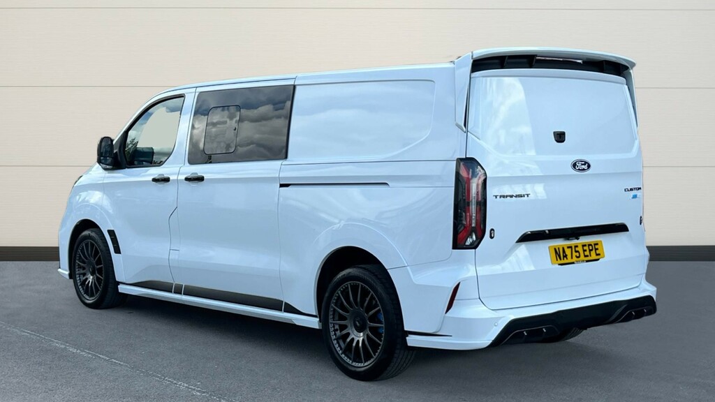 Ford Transit Custom Transit Custom 2.0 Ecoblue 170Ps H1 Double Cab Van NA75EPE White #2