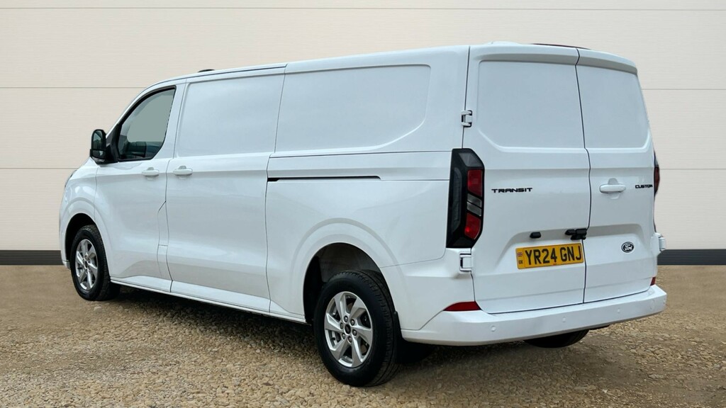 Ford Transit Custom Transit Custom 2.0 Ecoblue 136Ps H1 Van Limited YR24GNJ White #5