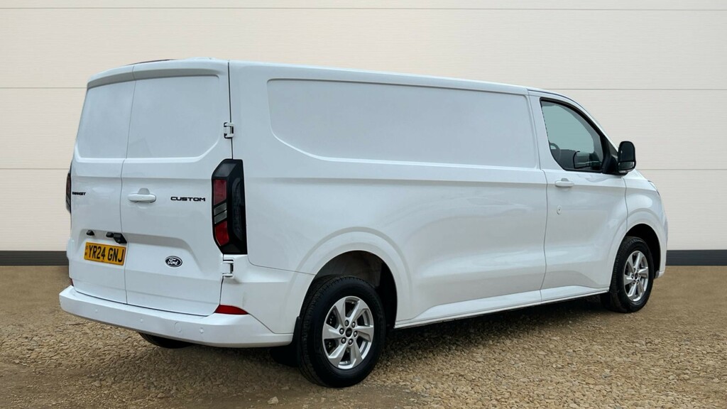 Ford Transit Custom Transit Custom 2.0 Ecoblue 136Ps H1 Van Limited YR24GNJ White #3