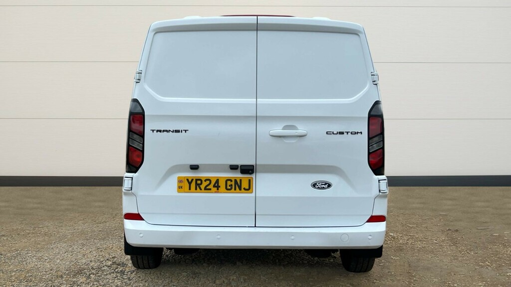 Ford Transit Custom Transit Custom 2.0 Ecoblue 136Ps H1 Van Limited YR24GNJ White #4
